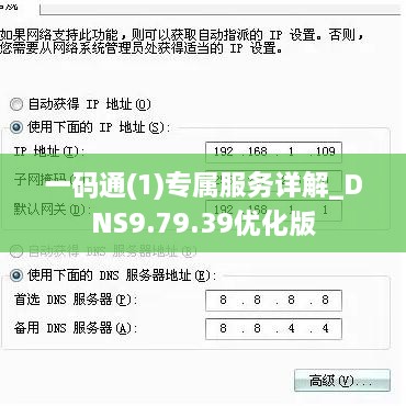 一码通(1)专属服务详解_DNS9.79.39优化版