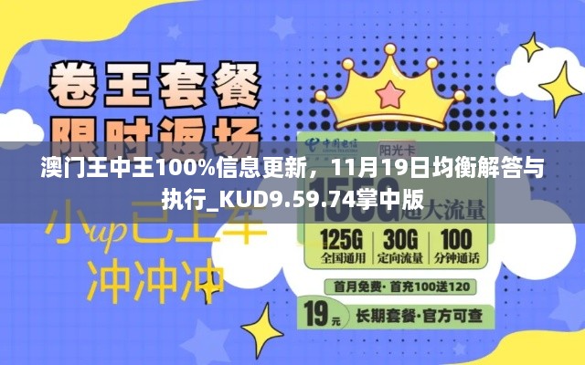 澳门王中王100%信息更新，11月19日均衡解答与执行_KUD9.59.74掌中版