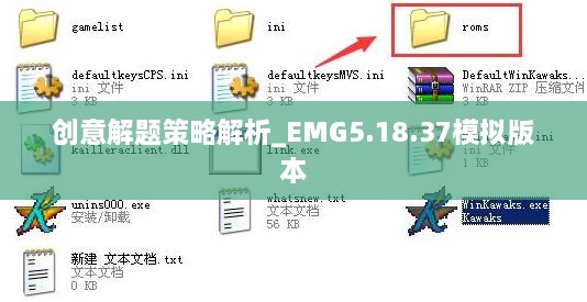 创意解题策略解析_EMG5.18.37模拟版本