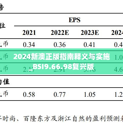 2024新澳正版指南释义与实施_BSI9.66.98复兴版