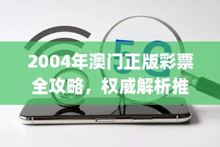 2004年澳门正版彩票全攻略，权威解析推广方式_EAV7.40.79流线型版