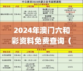 2024年澳门六和彩资料免费查询（01-365期）及实地数据分析_VXL3.12.65卓越版