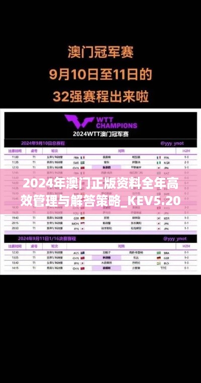 2024年澳门正版资料全年高效管理与解答策略_KEV5.20.34明亮版