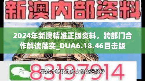 2024年新澳精准正版资料，跨部门合作解读落实_DUA6.18.46目击版