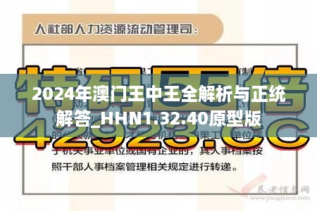 2024年澳门王中王全解析与正统解答_HHN1.32.40原型版