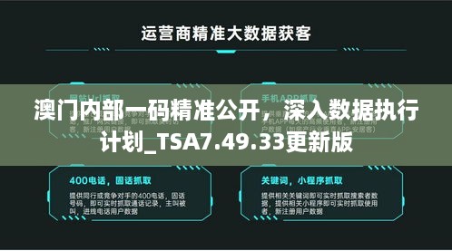 澳门内部一码精准公开，深入数据执行计划_TSA7.49.33更新版