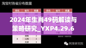 2024年生肖49码解读与策略研究_YXP4.29.69演讲版