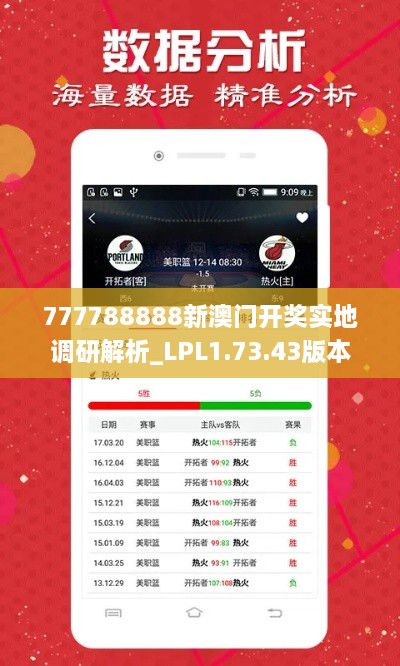 777788888新澳门开奖实地调研解析_LPL1.73.43版本