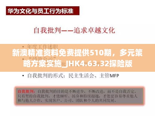 新澳精准资料免费提供510期，多元策略方案实施_JHK4.63.32探险版