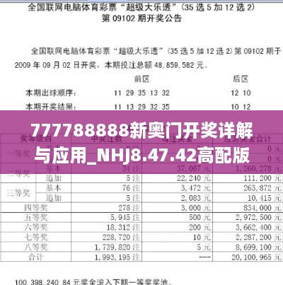 777788888新奥门开奖详解与应用_NHJ8.47.42高配版