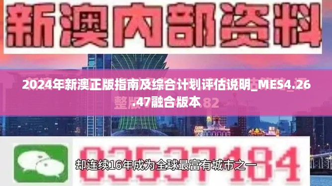 2024年新澳正版指南及综合计划评估说明_MES4.26.47融合版本