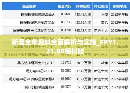 新澳全年资料全面解析与实施_FPY1.21.90模拟版