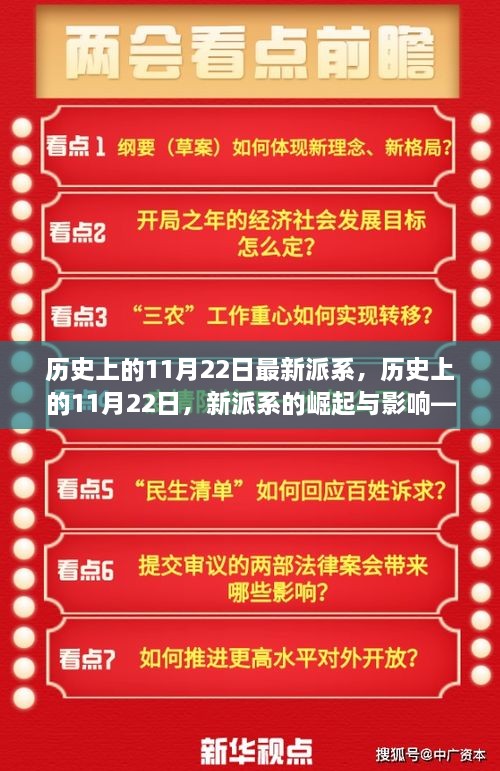 历史上的11月22日，新派系的崛起与影响——个人观点分享