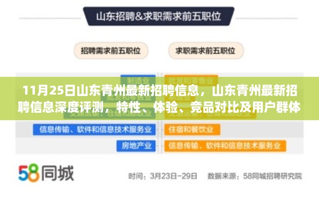 山东青州最新招聘信息深度解析，特性、体验、竞品对比及用户群体分析报告发布（日期，11月25日）