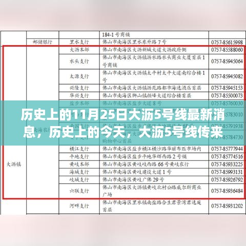 大沥5号线最新消息振奋人心，拥抱未来的学习之旅！