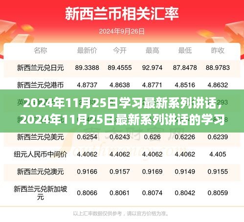 深度解读，最新系列讲话的学习意义与影响，2024年11月25日解读报告