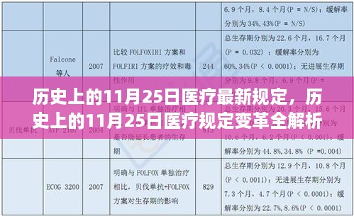 历史上的11月25日医疗规定变革详解，最新规定与必备技能掌握全攻略