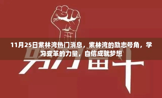 紫林湾励志号角，学习变革的力量，自信成就梦想热门消息揭秘