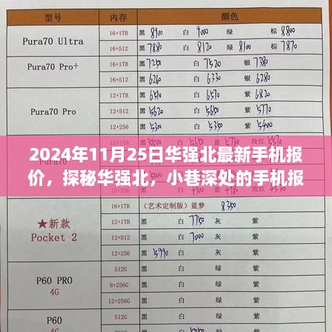 独家揭秘，华强北最新手机报价，探秘小巷深处的宝藏（2024年11月25日）