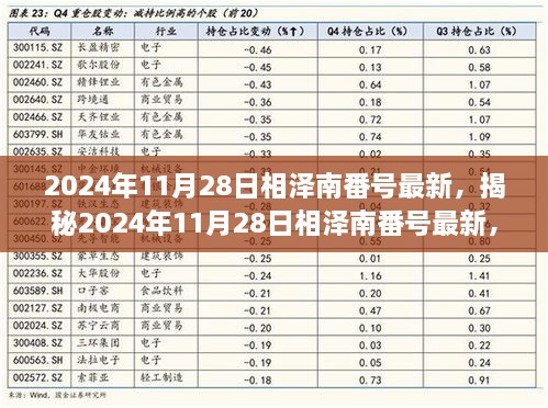 揭秘，相泽南在科技交汇点下的文化与社会影响——最新动态解析（2024年11月28日）