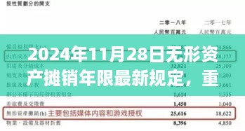 重磅更新！2024年无形资产摊销年限最新规定详解