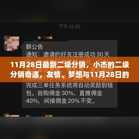 小杰的二级分销奇遇，友情、梦想与11月28日的温馨日常