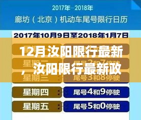 深度解读，汝阳最新限行政策与十二月新规定评测