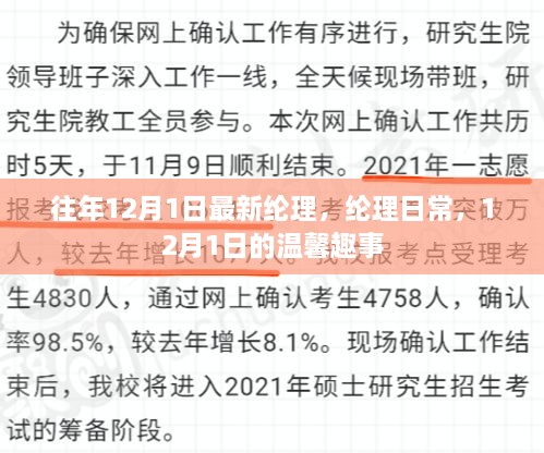 往年12月1日的纶理日常与温馨趣事回顾