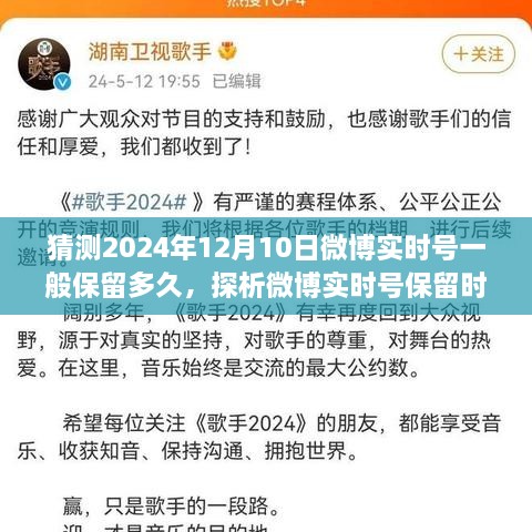 聚焦未来趋势，解析微博实时号保留时长，预测2024年微博实时号保留策略变化及趋势分析