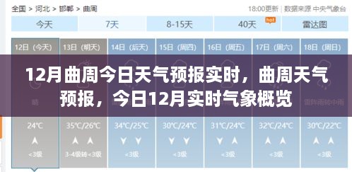 曲周县天气预报，今日12月实时气象概览