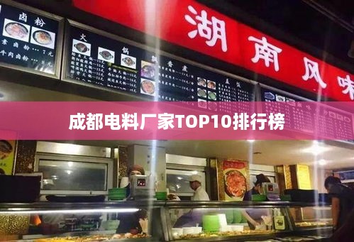 成都电料厂家TOP10排行榜