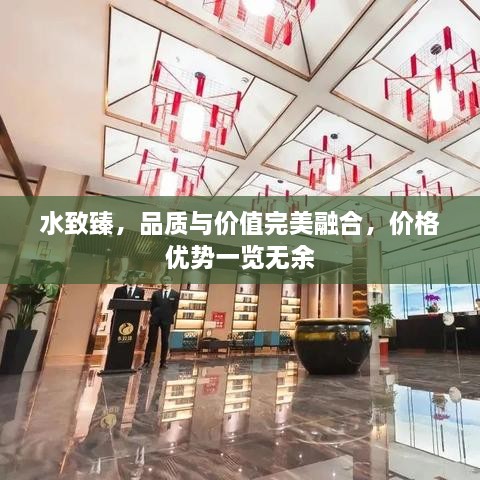 水致臻，品质与价值完美融合，价格优势一览无余