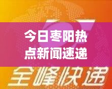 今日枣阳热点新闻速递