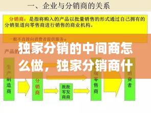 独家分销的中间商怎么做，独家分销商什么意思 