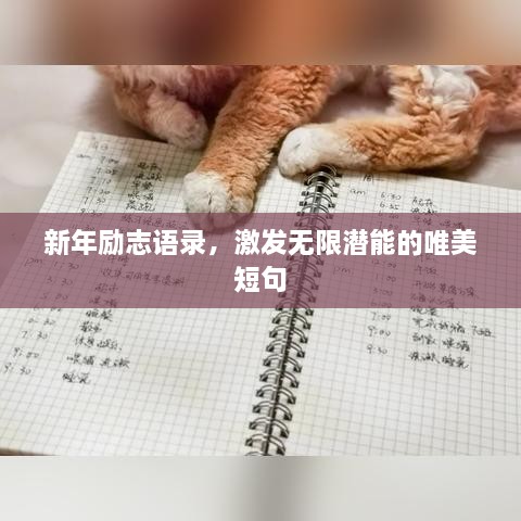 新年励志语录，激发无限潜能的唯美短句